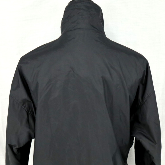 Columbia Jacket Womens Large Black Nylon Softshell Fleece Lined Full Zip Pockets - Picture 9 of 16
